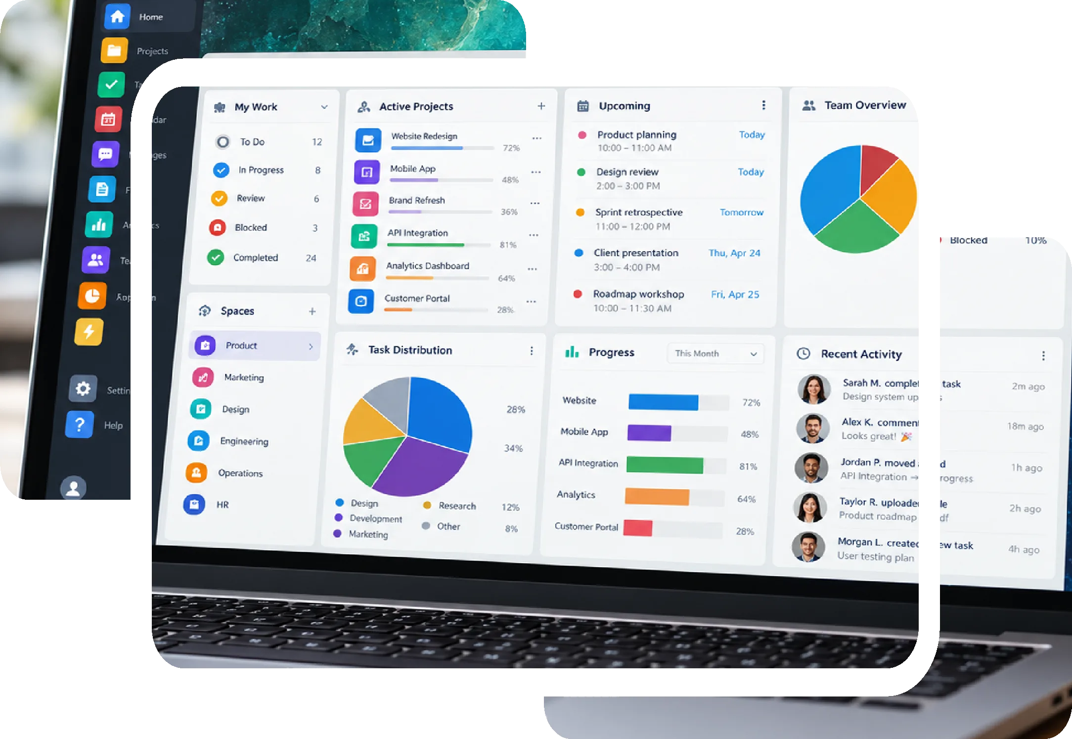 ERP operations visualisation