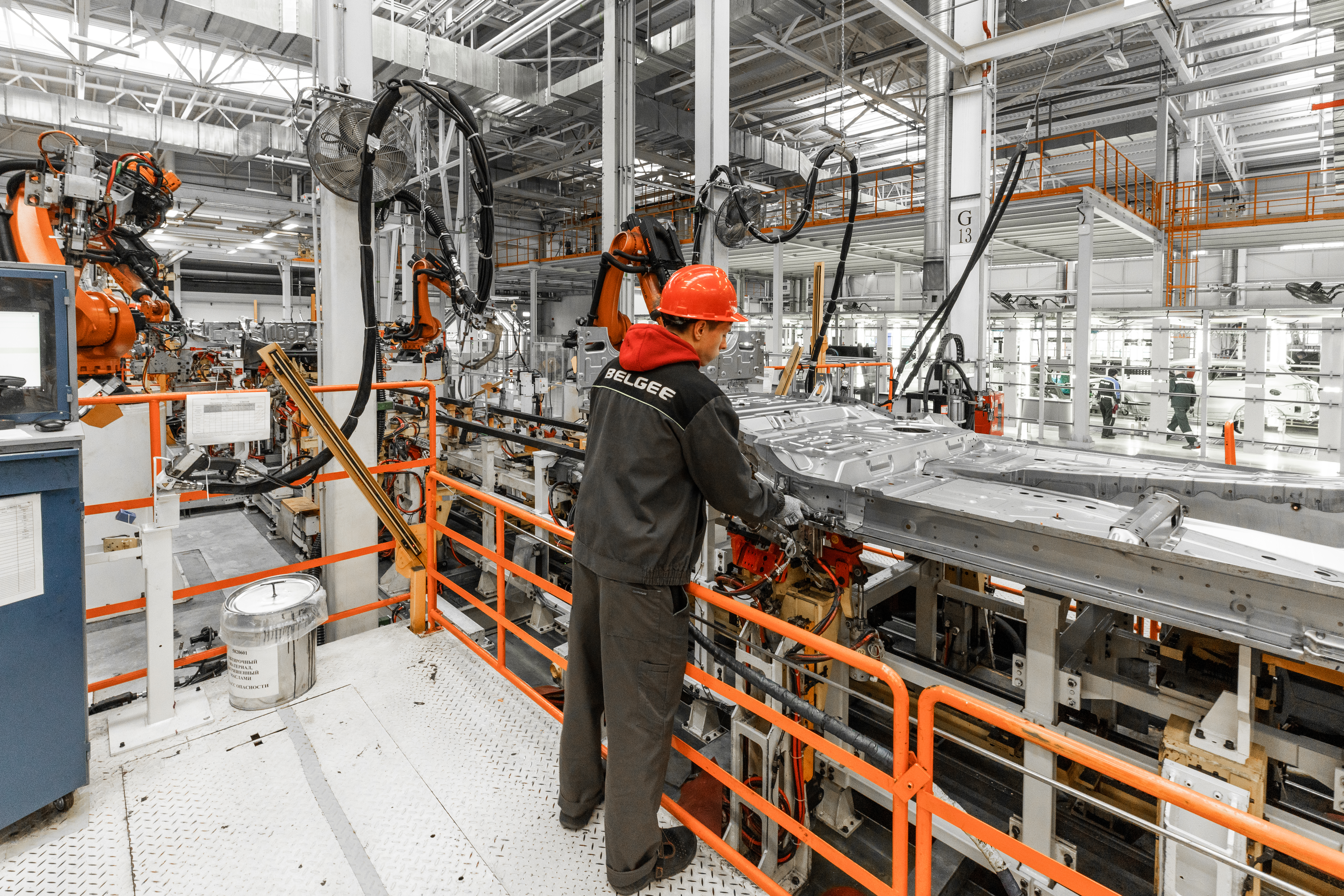 Automated manufacturing and production line