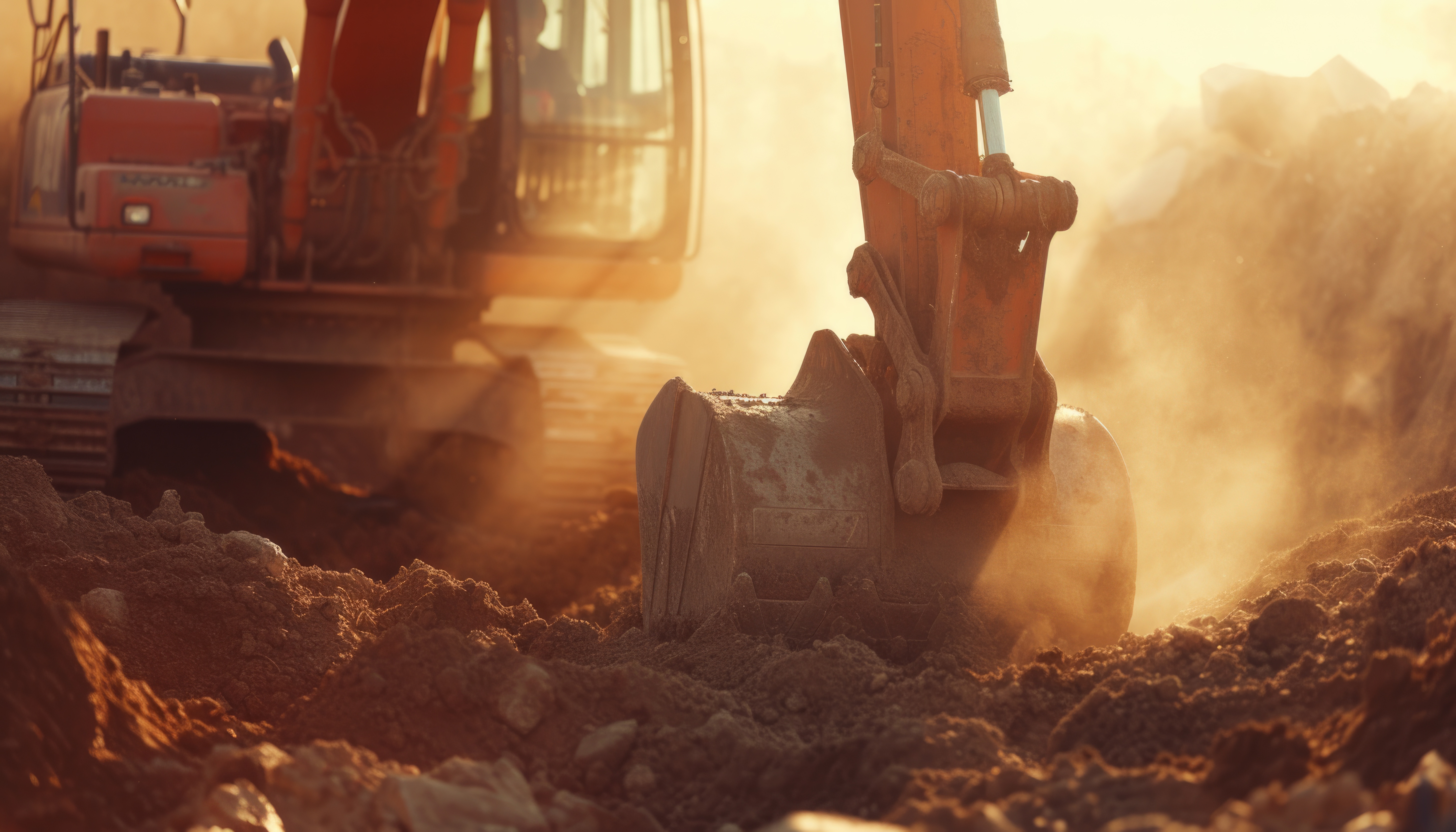 Mining and equipment rental dump truck