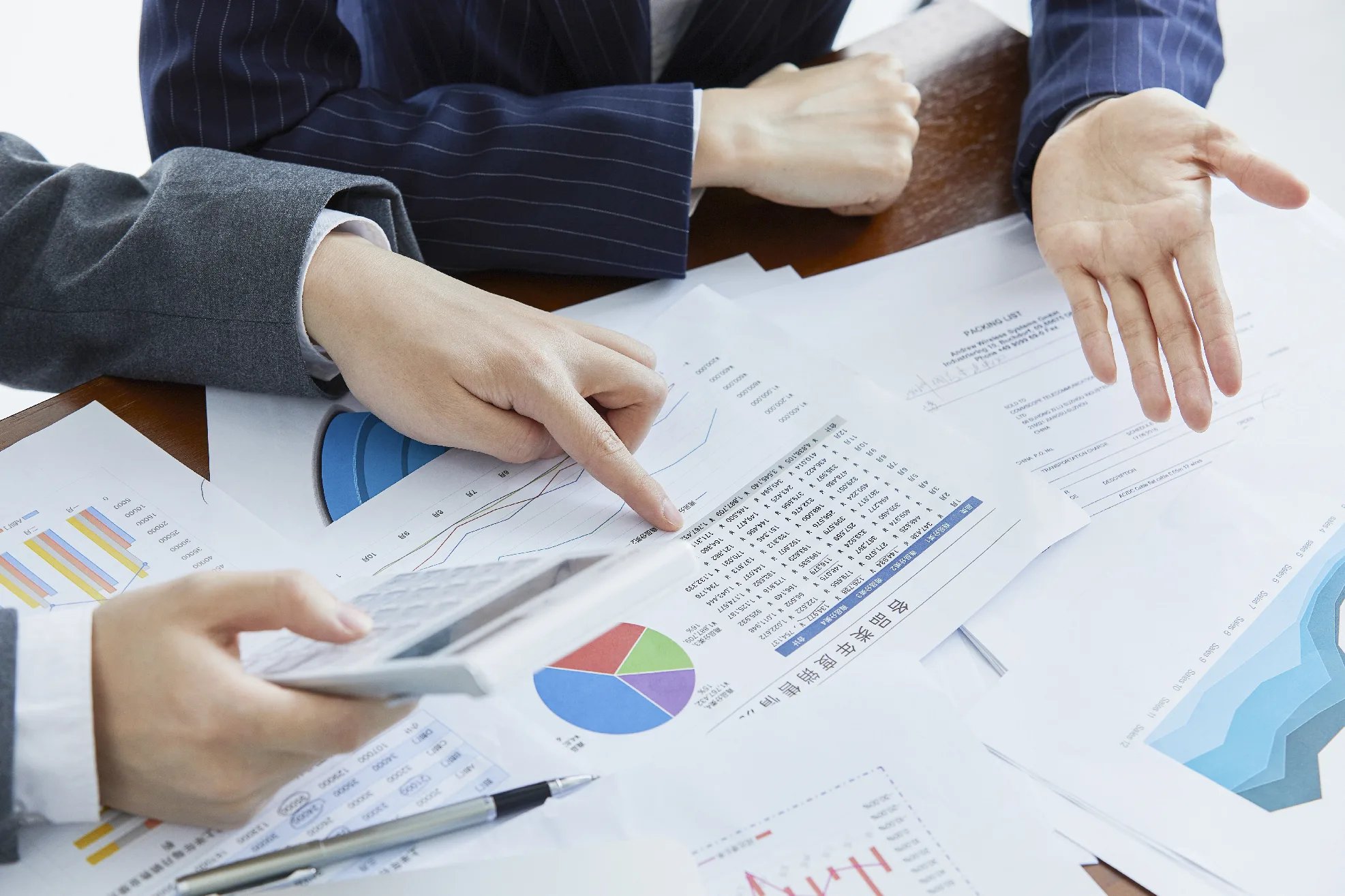 Precision technology representing trusted, decision-ready reporting